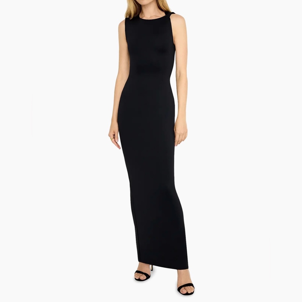 Good American Scuba Twist Tank Maxi Dress